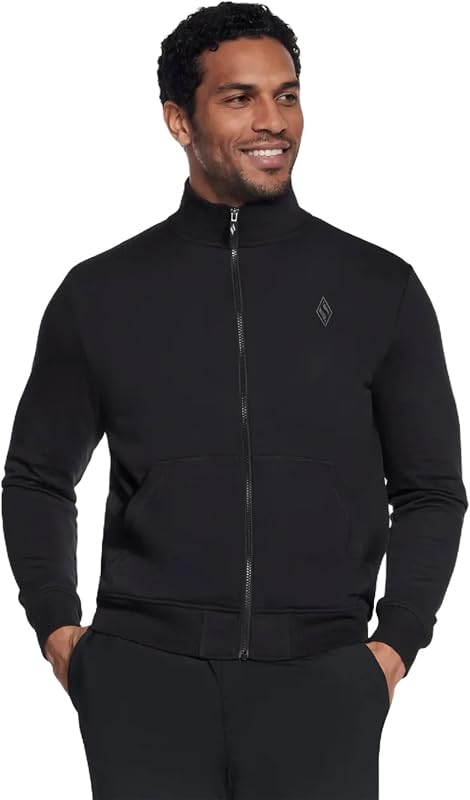 The Hoodless Hoodie M3JA195-BLK, Mens Sweatshirt, Black, M EU