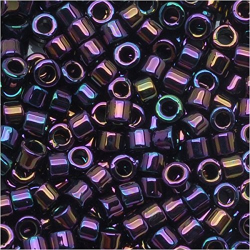 Miyuki Delica Seed Beads 10/0 Purple Iris DBM0004 8 Grams