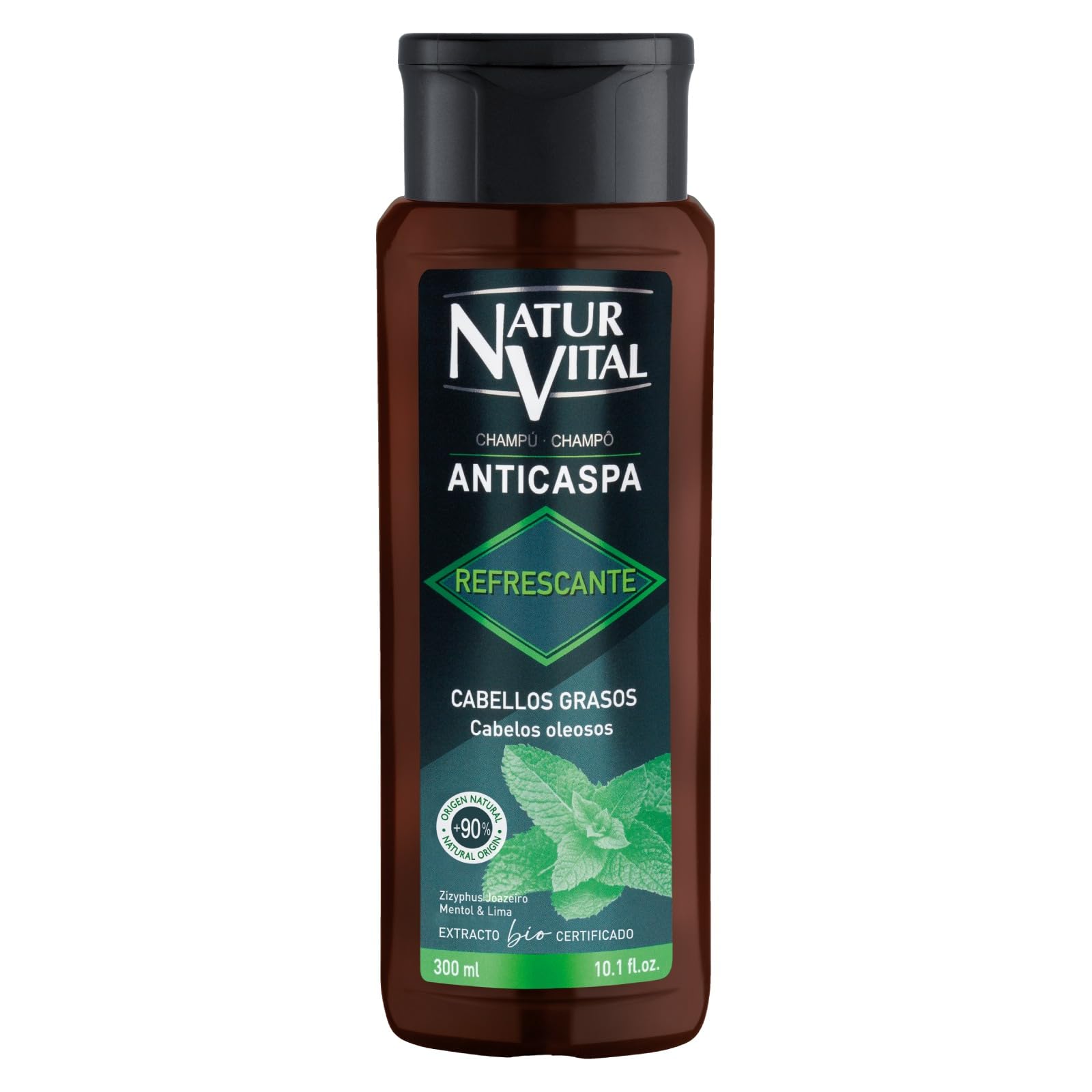 Natur Vital Anticaspa Oily Shampoo – 300 ml