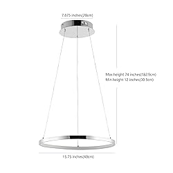 JONATHAN Y JYL7202C Bradley 15.75" 1-Light Modern