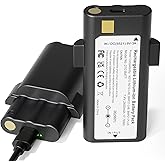 DCDG 2 Pack Rechargeable Lithium Battery Pack | Compatible with Brady Portable M210, M210-LAB, BMP21-LAB and BMP21-PLUS Label Printer, USB Type-C Charging