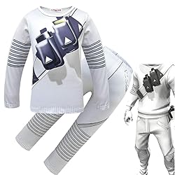 MJUNBOBU Kids Halloween DJ Cosply Costume Overall T