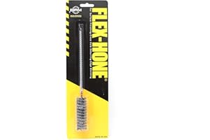 Brush Research BC34180Z25 FLEX-HONE®, 3/4" (19mm) Diameter, 180 Grit, Zirconia Alumina #1525, for Low Carbon to Medium Carbon Steels, Stainless Steel and Cast Iron