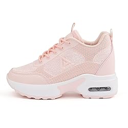 AONEGOLD Women's Platform Sneakers Wedges High Top