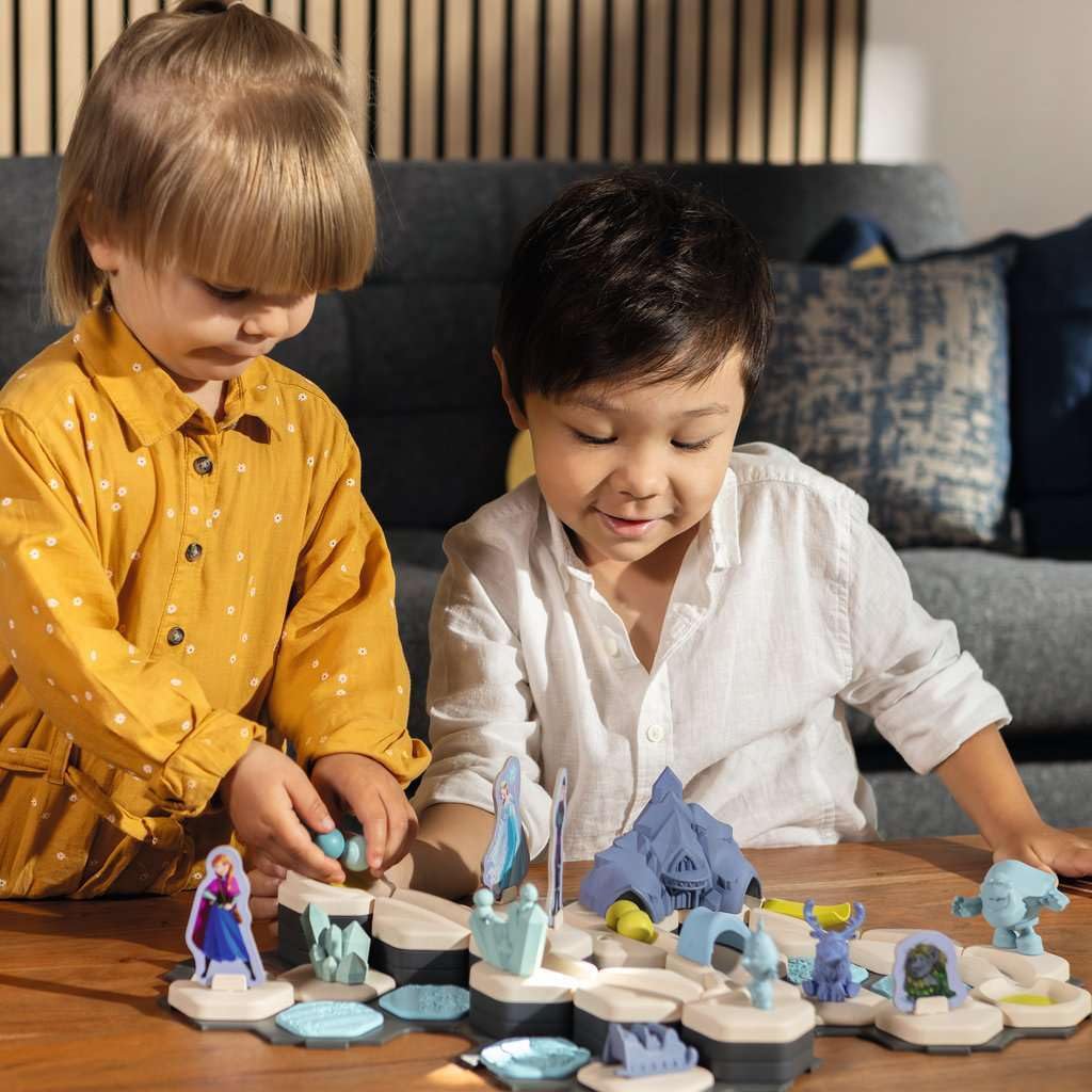 Ravensburger - GraviTrax Junior Bundle Frozen, Marble Court and Construction Toys, Ages 3+