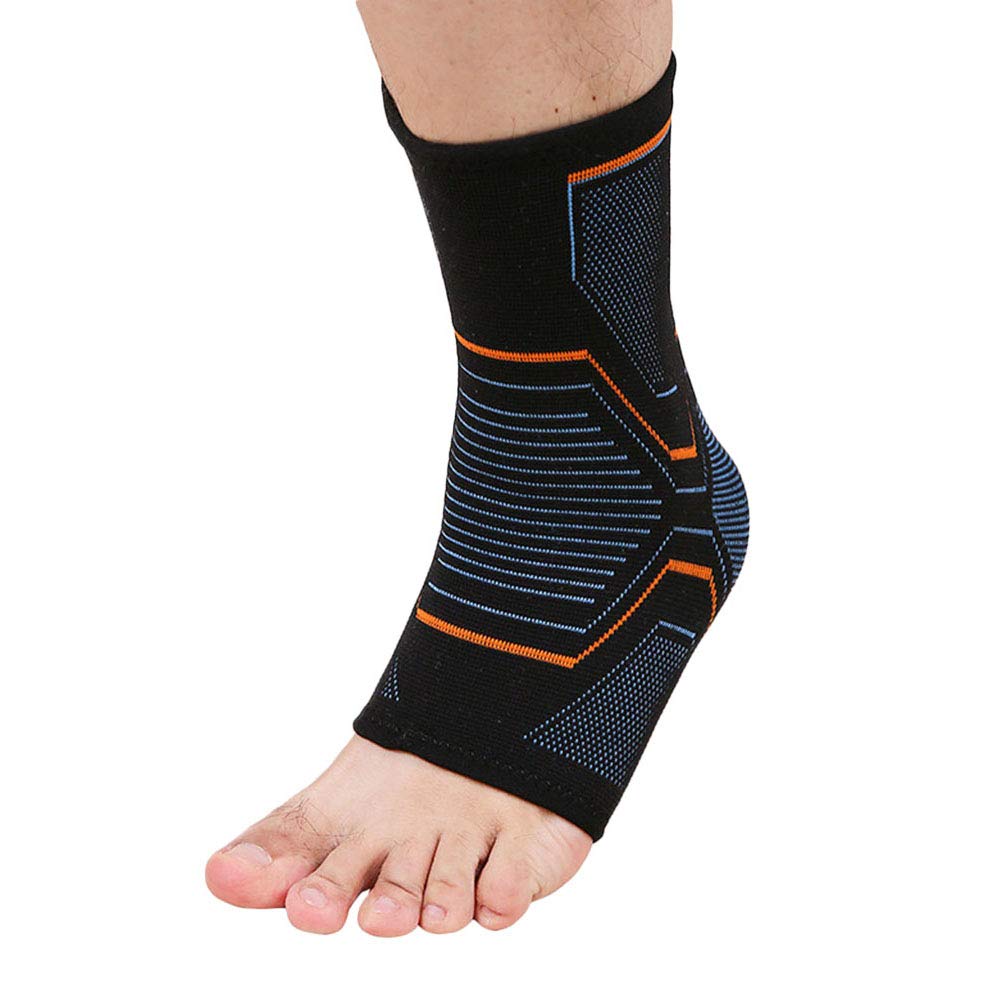 Ankle Support for Women Men Sprained Ankle, Arthritis, Joint Pain, Strains, Ankle Injury, Recovery, Rehab, Sports, Injury Recovery, Basketball - Multi Zone Compression Sleeve (M)