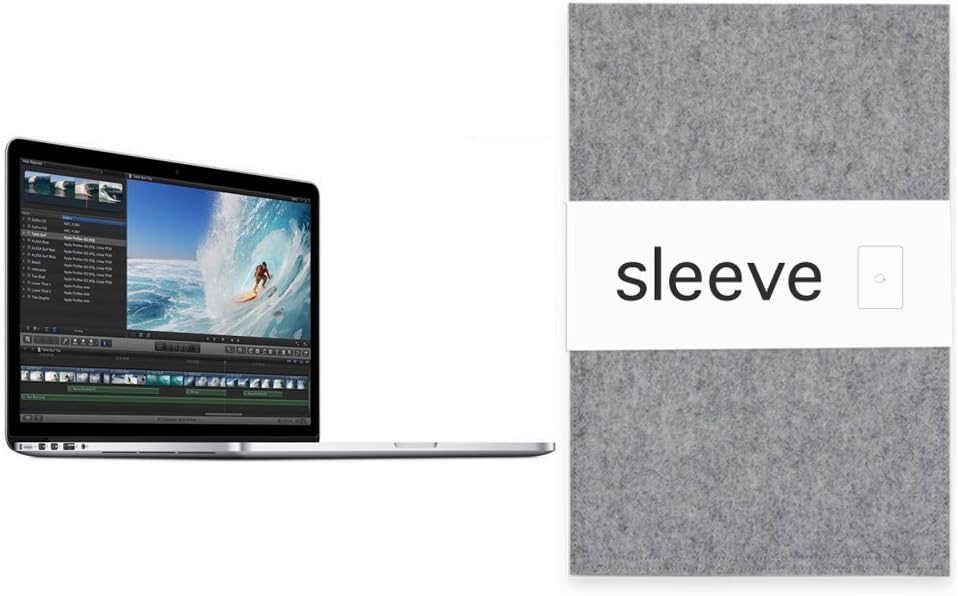 SLEEVE for 15" MacBook Pro Retina (light grey)