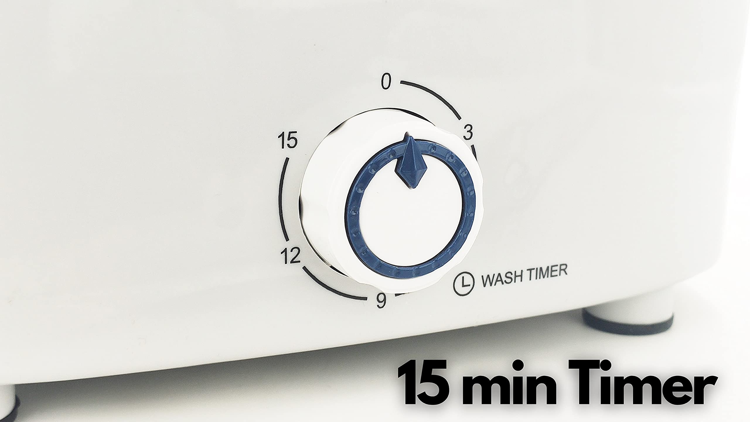 Faltbare Mini Waschmaschine | Waschautomat bis 1,5 KG | Reisewaschmaschine | Miniwaschmaschine | Camping Mobile Waschmaschine | Leistung: 135 Watt | Waschvorgang: <65 dB | Small Washing Machine 9