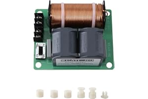 Geynutaly 1500W High-Power Divider Pure Bass Crossover Divider Subwoofer Divider Speaker Modification Upgrade Adjustable Frequency Point