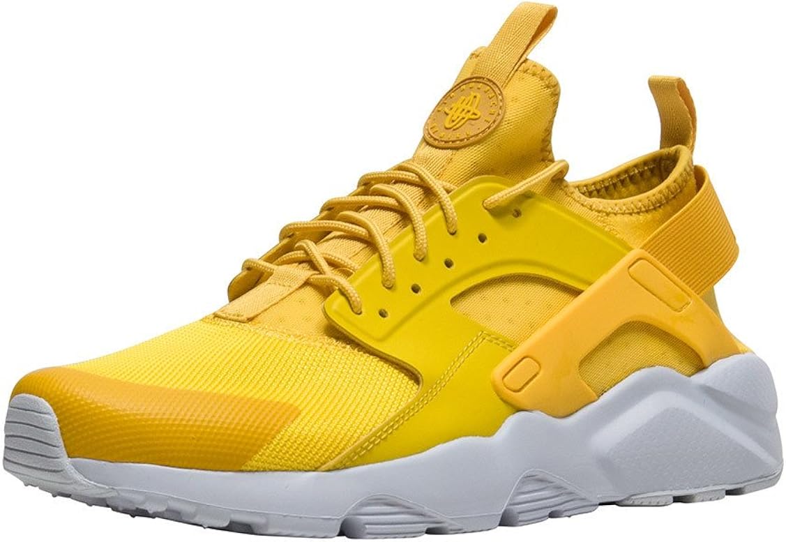 air huarache run mid kids yellow