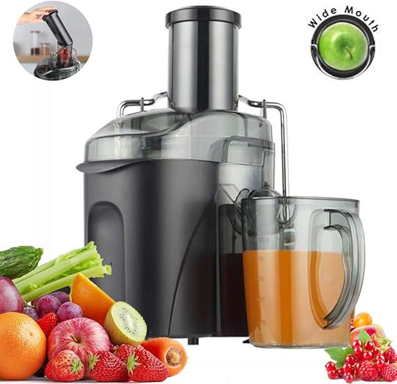 Juicer Machine, 3.3” Feed Chute Big Mouth 800W Low Noise