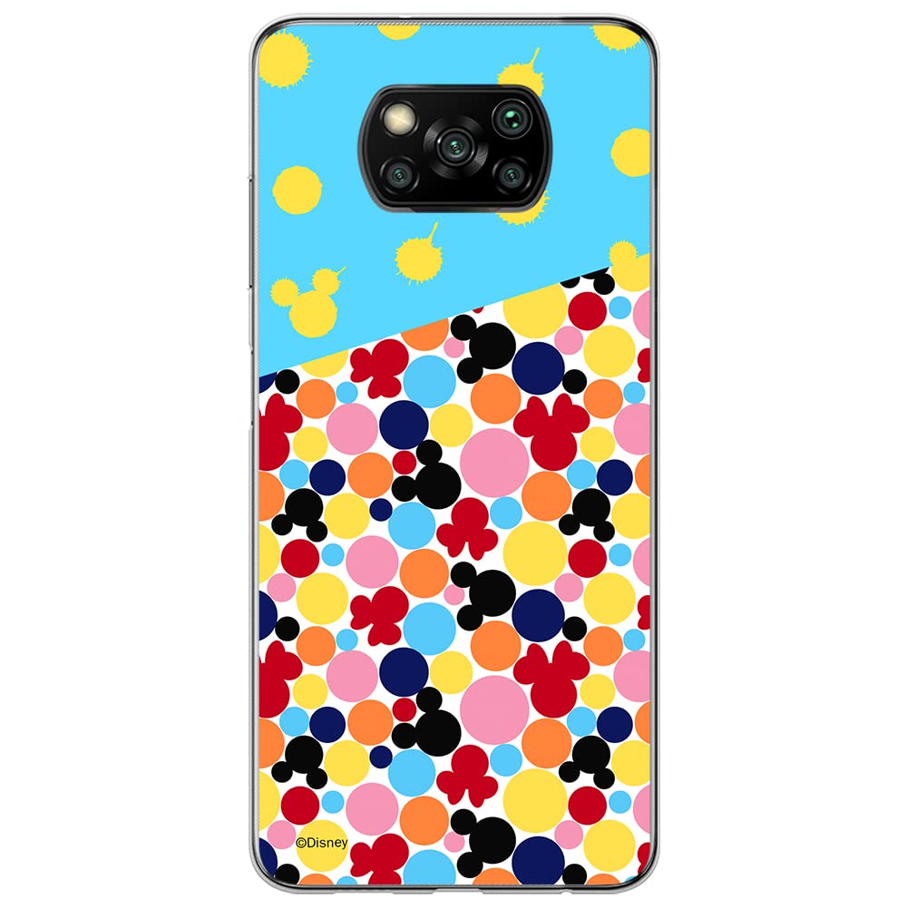 ERT GROUP mobile phone case for Xiaomi POCOPHONE X3 original and officially Licensed Disney pattern Mickey 031 optimally adapted to the shape of the mobile phone, case made of TPU