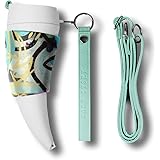 Coffee Mug by GOAT STORY – Unique BPA FREE Coffee Cup to go, Dishwasher safe and 100% Leak-Proof (West)