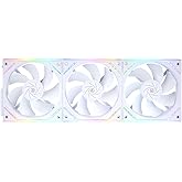 Thermalright TL-M12QRW X3 Case Fan,CPU Cooler Comes with ARGB Mirror Light Effect,PC PWM Silent Cooling with 1500RPM Speed, 3