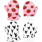 Sarfel Toddler Mittens Waterproof Winter Gloves Snow Gloves Kids Baby Winter Mittens for Girls Boys