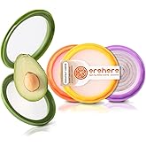 Erehere 4-Piece Airtight Food Storage Containers Set – Avocado Saver, Onion Keeper, Silicone Kitchen Organizers for Fridge, Reusable & Leak-Proof to Lock in Freshness