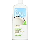 Desert Essence Coconut Oil Mouthwash - Coconut Mint - 16 Fl Ounce - Complete Oral Care - Refreshes Breathe - Virgin Coconut &