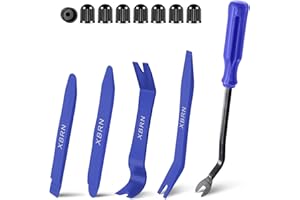 Auto Trim Removal Tool Kit,5 Pcs Car Panel Door Window Tools Kit,Auto Clip Fastener Remover Pry Tool Set