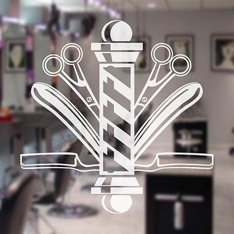 Barber Shop Signboard Hair Salon Sticker Bedroom Hair Salon Nail