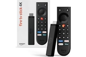 Amazon Fire TV Stick 4K (newest model), simple 4K streaming, new Fire TV Remote, all your apps in one place, free & live TV, find shows faster with Alexa+