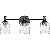 Maxim 21353 Swirl 3 Light 23" Wide Vanity Light - Black