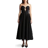 BARDOT Opal Volume Midi Dress