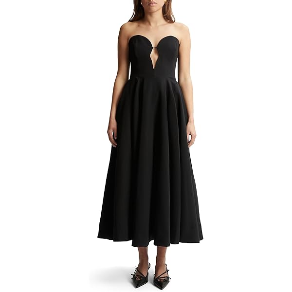carla maxi dress Watercolor Flora / XXS