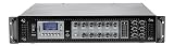 Rockville RCS2-320-6 320W 6-Zone Stereo/Mono Commercial 70V Amplifier, Bluetooth, USB/SD, Optical Input, Perfect for Restaurants, Schools, Offices, and Multi-Room Audio