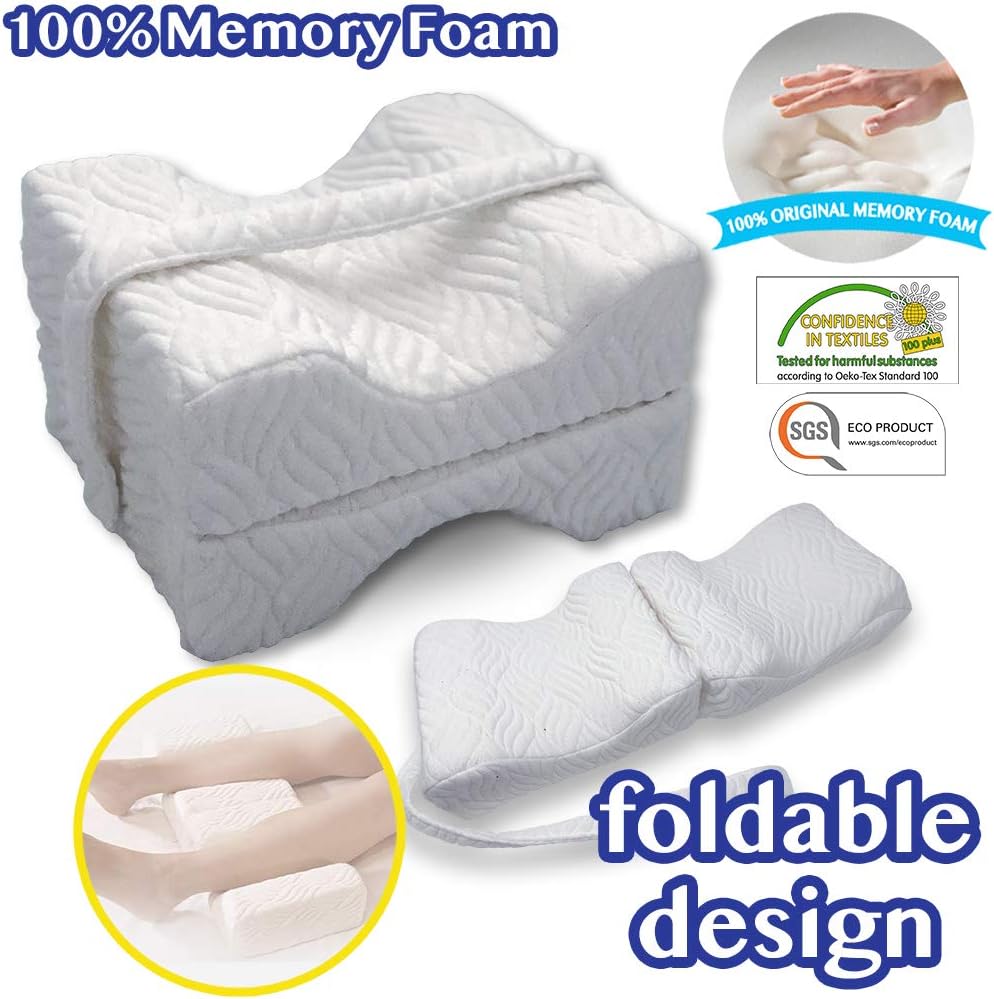 Amazon Com Comfyt Knee Pillows For Side Sleepers Leg Pillow