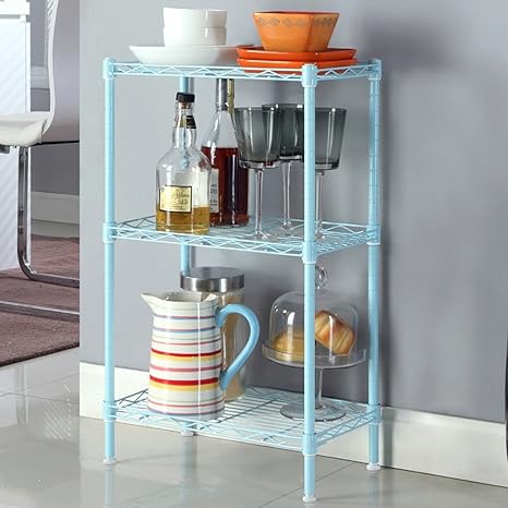 Kitchen Shelf Classic Microwave Oven Rack With Spice Rack