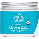 Earth Mama - Organic All Over Balm - 4 oz | Certified Organic by Oregon Tilth Baby Face Cream &amp; Lotion Alternative, Multi-Purpose Baby Face Lotion for Sensitive Skin
