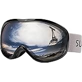 Supertrip Snow Ski Goggles Anti-Fog 100% UV Protection Snowboard Skiing Goggles