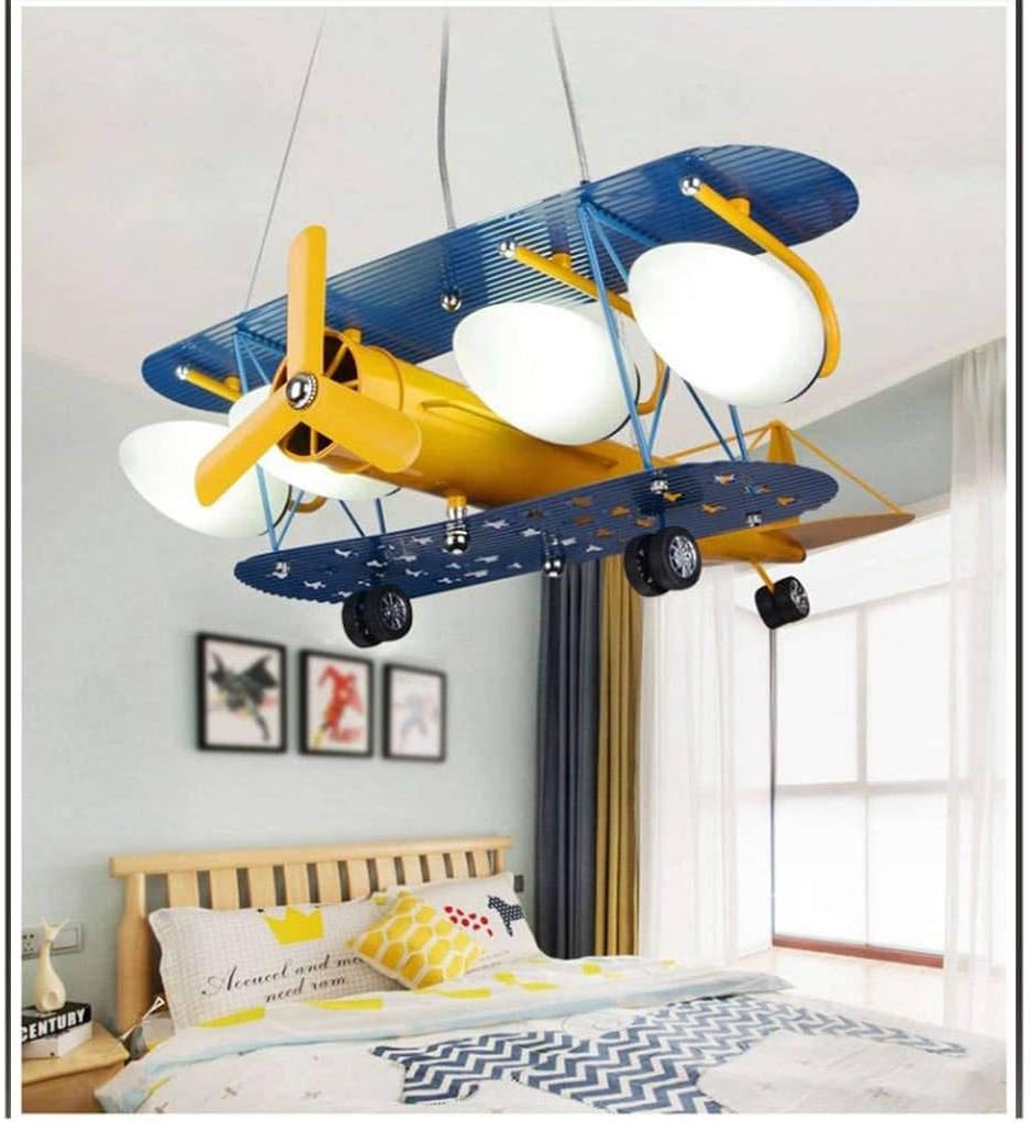 Augenschutz LED Deckenleuchte, Cartoon Pendelleuchte für Kinderzimmer