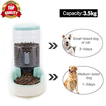 Buy Petvogue Self Dispensing Gravity Pet Feeder Food Dispenser For