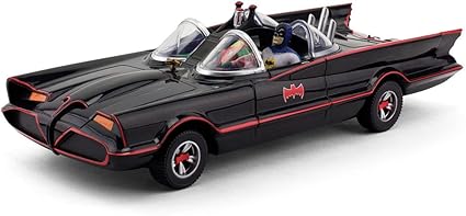 batmobile with bendable figures