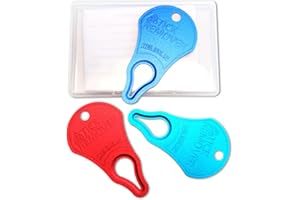 XuanShiTangMen Tick Remover Tool 3 Pack – Portable Tick Key for Pets, Dogs, Animals, and Humans – Quick & Safe Tick Removal Tool – Essential Outdoor Camping Gear for Easy and Reliable Use