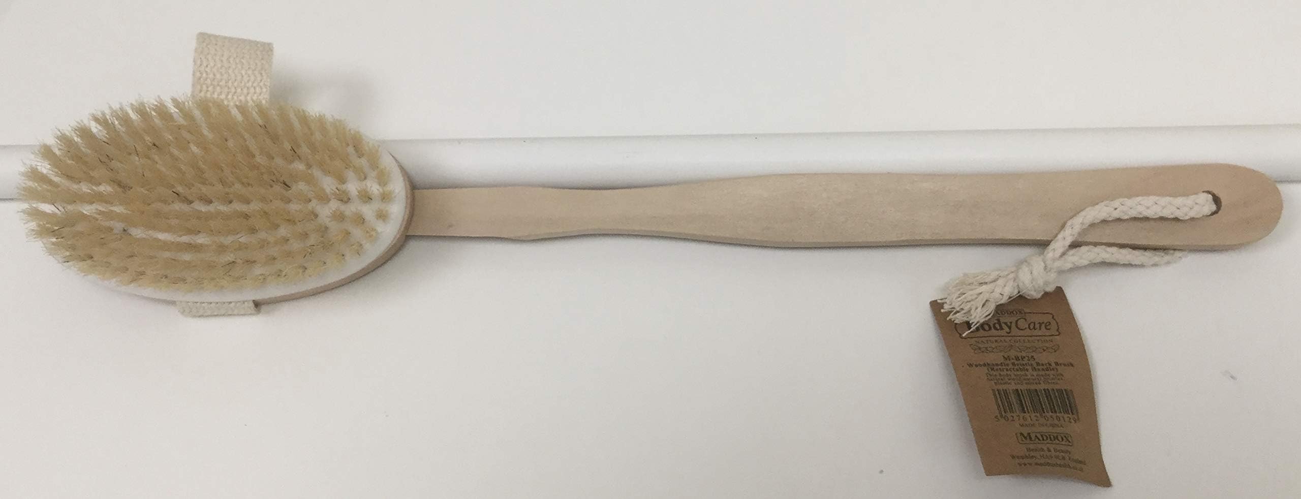 Maddox Wooden Retractable Handle Body Brush M-BP25