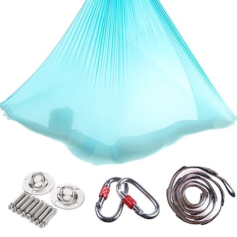 JIALFA Aerial Hamaca de Yoga, Silk Yoga Swing para Yoga ...