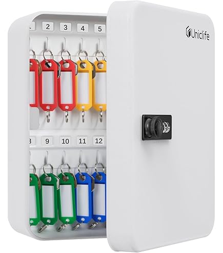 Key Organizer Box Lucky Line Key Cabinet NON LOCKABLE KEY CABINET