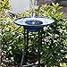SENLUO Solar Bird Fountain,Solar Powered Bird Bath Fountain Pump 1.4W Solar Panel Kit Water Pump,Outdoor Watering Submersible Pump for Fish Tank,Garden,Pool,Pond,Aquarium
