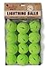 Electric Athletics Lightning Ball Training Baseball, Green (12 Pack)