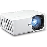 ViewSonic LSD500HD 1080p Laser Projector 5500 Lumens, Full HD, DLP | Installation Projector, 1.3x Optical Zoom, H/V Keystone, Golf Simulation, 360 Projection, HDR, LAN Control, Ceiling Mount