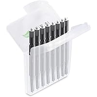 JB White 8 Wax Guards for Hearing Aids | Replacement Filters compatible with Widex Nanocare Wax Protection | Oticon ProWax Mi