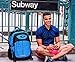 Laptop Backpack for up to 15.6 Inches Laptops - Lightweight Padded Sleeve Design - Blue