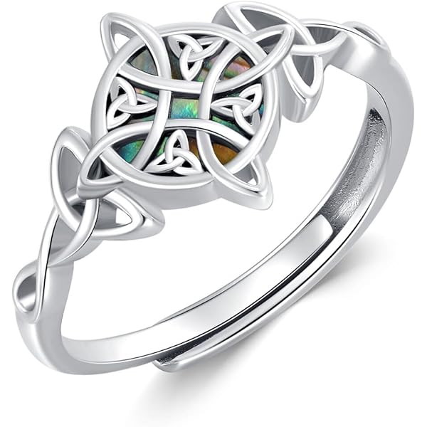 Dreamboat Anillo De Plata De Ley 925 Con Circonita Cúbica Ajustable Y Extensible Para Mujer, Diseño De Luna Y árbol De La Vida, Anillos De Dedo Para Boda, Cumpleaños, Joyería Para
