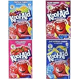 Kool-Aid Drink Mix, 4 Flavors Variety Pack, 48 Packets…