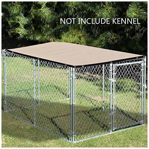 dog kennel with shade