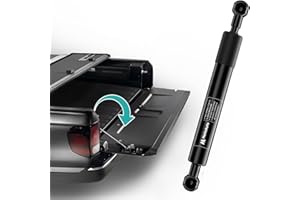 HelloAuto Truck Tailgate Assist for Ford F250 F350 F450 2017-2024, Super Duty Tailgate Shock Damper Accessories for 43205, Slow Drop Tailgate(black), Pack of 1