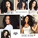 ISEE Hair Virgin Malaysian Deep Curly Jerry Curly Human Hair 3 Bundles With 4x4 Free Part Lace Closure,100% Unprocessed Human Curly Hair Extensions(16