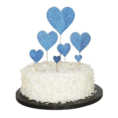 Sunny ZX Heart Shaped Gold Glitter Heart Cupcake Jamaica | Ubuy